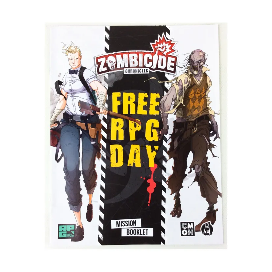 

Zombicide - Chronicles Mission Booklet (Free RPG Day 2021), Zombicide - Chronicles RPG, мягкая обложка