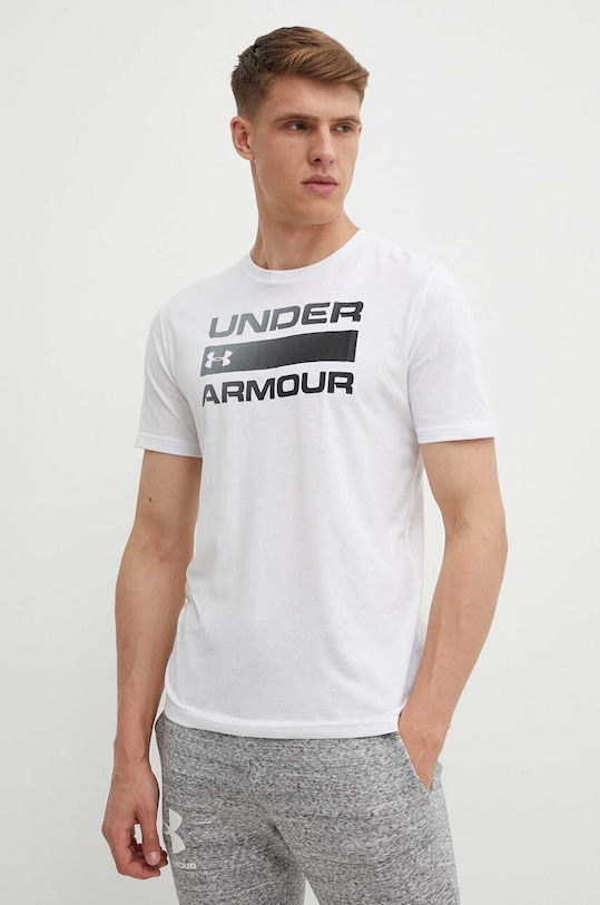 

Футболка тренировочная Team Issue Wordmark Under Armour, белый