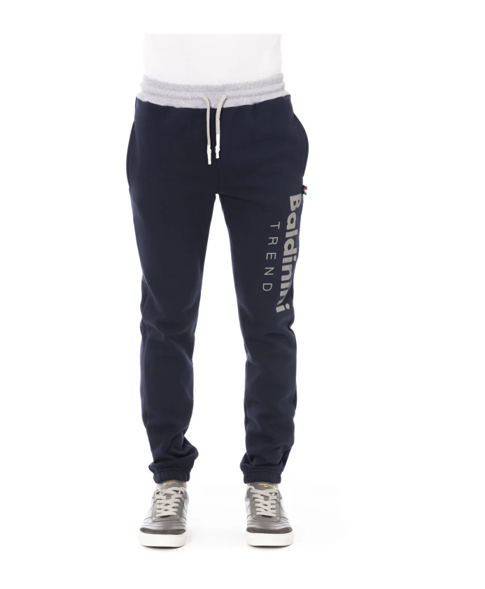 

Спортивные спортивные штаны с трехцветной вставкой Baldinini, синий