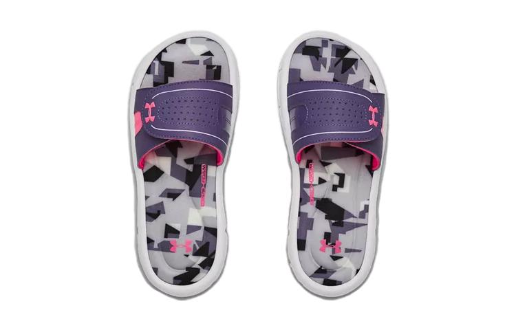 Ignite Series Тапочки Белые Фиолетовые Детские Under Armour — фото 2