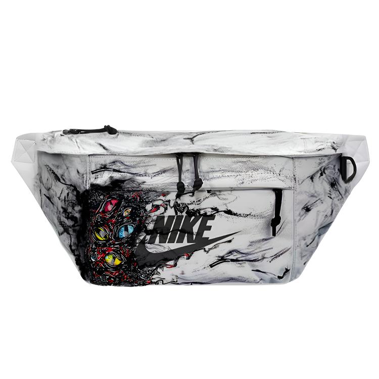 

Nike Универсальная поясная сумка из ткани черного цвета, Black