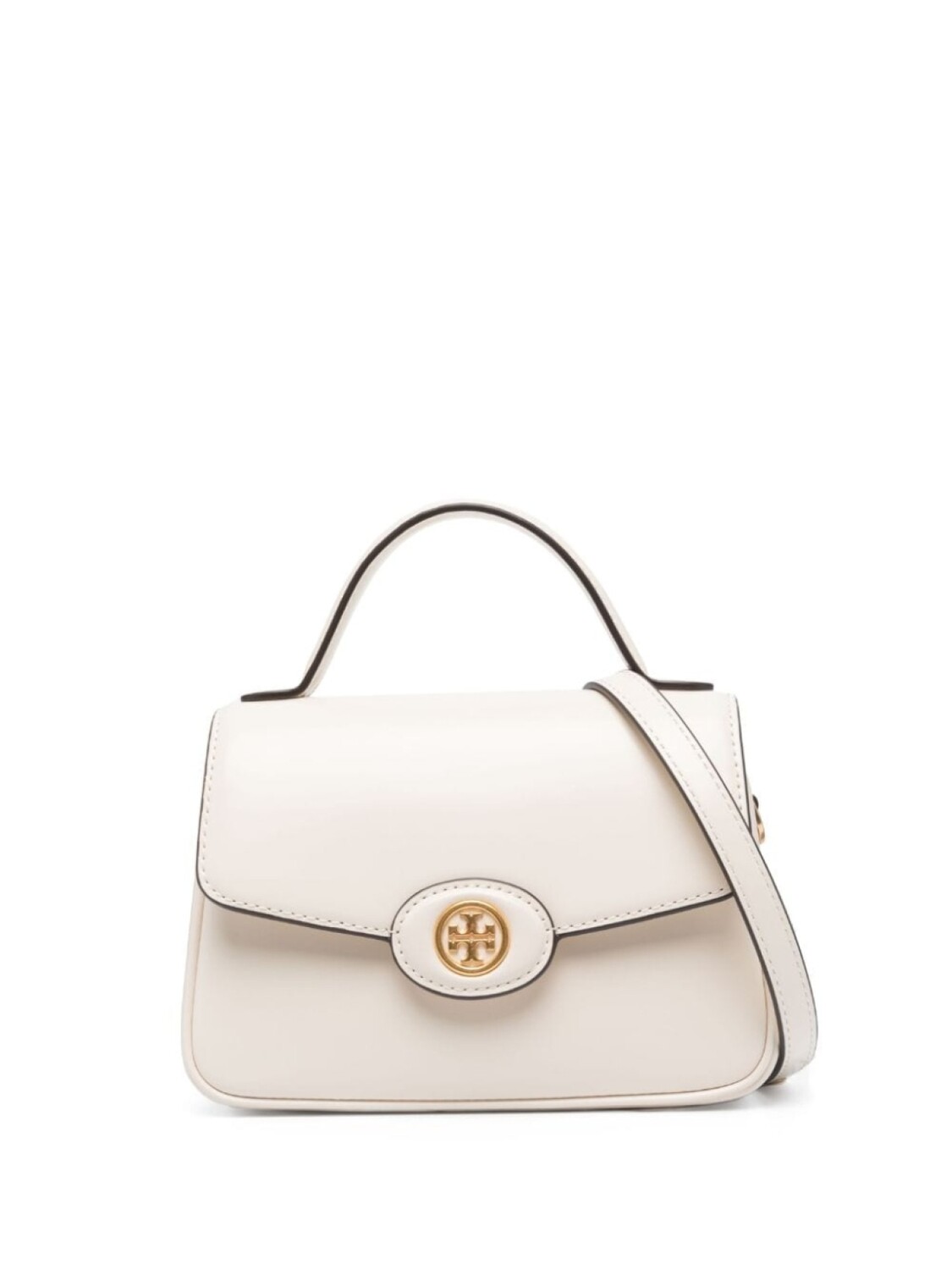 

Tory Burch сумка на плечо Robinson Spazzolato, нейтральный цвет