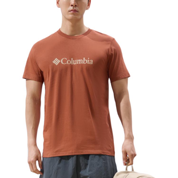 

Columbia Футболка мужская светло-коричневая, Коричневый, Columbia Футболка мужская светло-коричневая