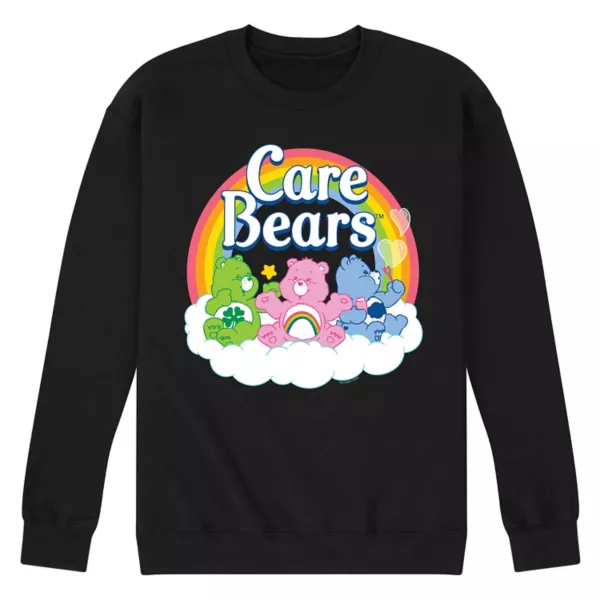 

Мужская толстовка с логотипом Care Bears Licensed Character, черный