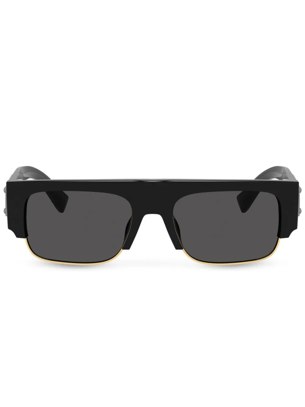

Солнцезащитные очки в прямоугольной оправе с логотипом Dolce & Gabbana Eyewear, черный