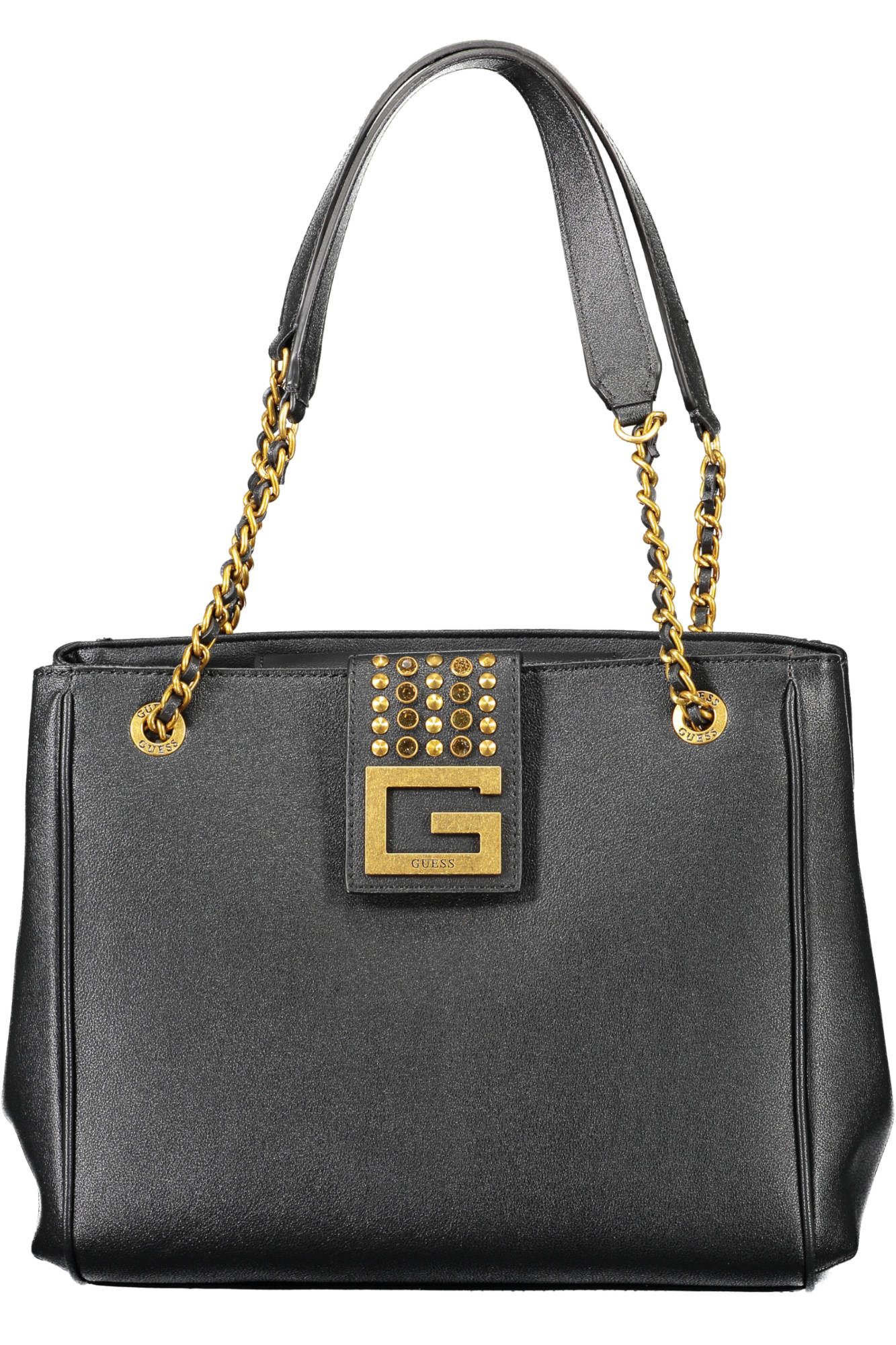 

Черная женская сумка из полиуретана Guess Shoes