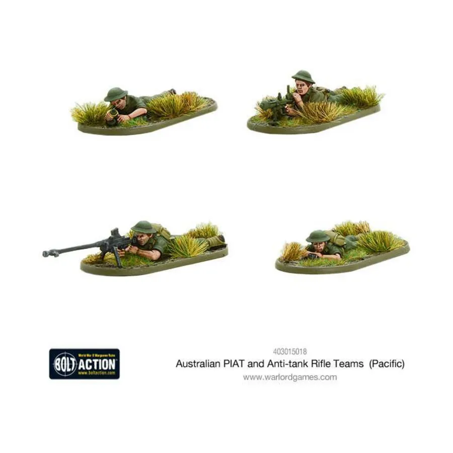 

Австралийские группы PIAT и противотанковые стрелковые соединения, Bolt Action - Australian (28mm)