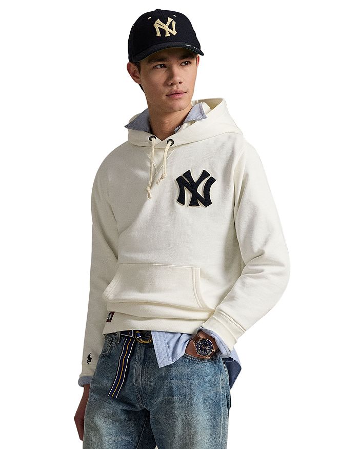 

Толстовка с капюшоном Yankees из флиса Polo Ralph Lauren, белый