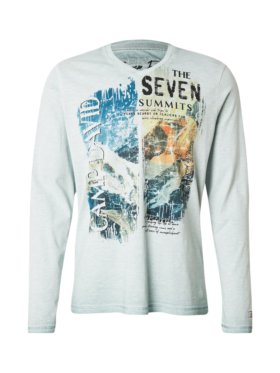 

Футболка CAMP DAVID, Cyan blue/Dusty blue