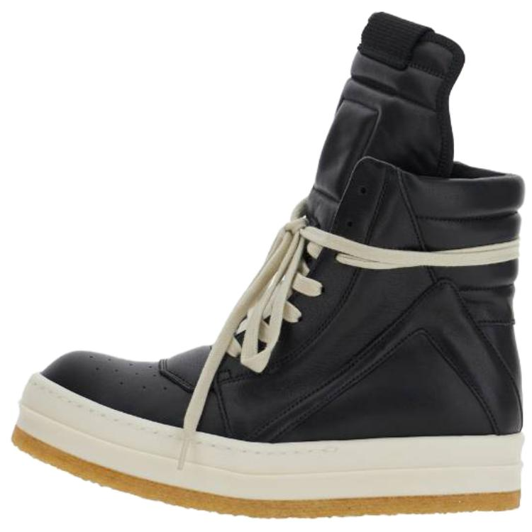 RICK OWENS /RO Высокие женские кроссовки, черные