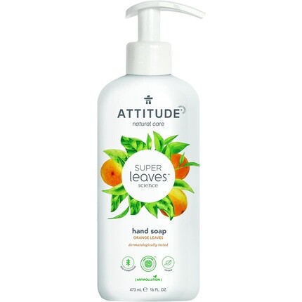 

Натуральное мыло для рук Attitude Super Orange Leaves