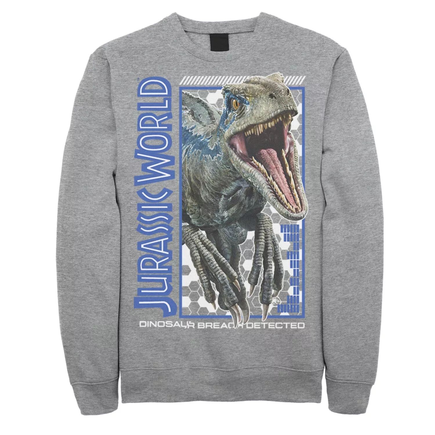 

Мужской флис Jurassic World Two Blue Dino Breach Licensed Character