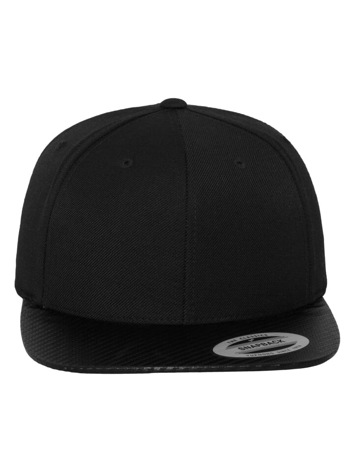 

Бейсболка Flexfit Snapback, цвет black/carbon