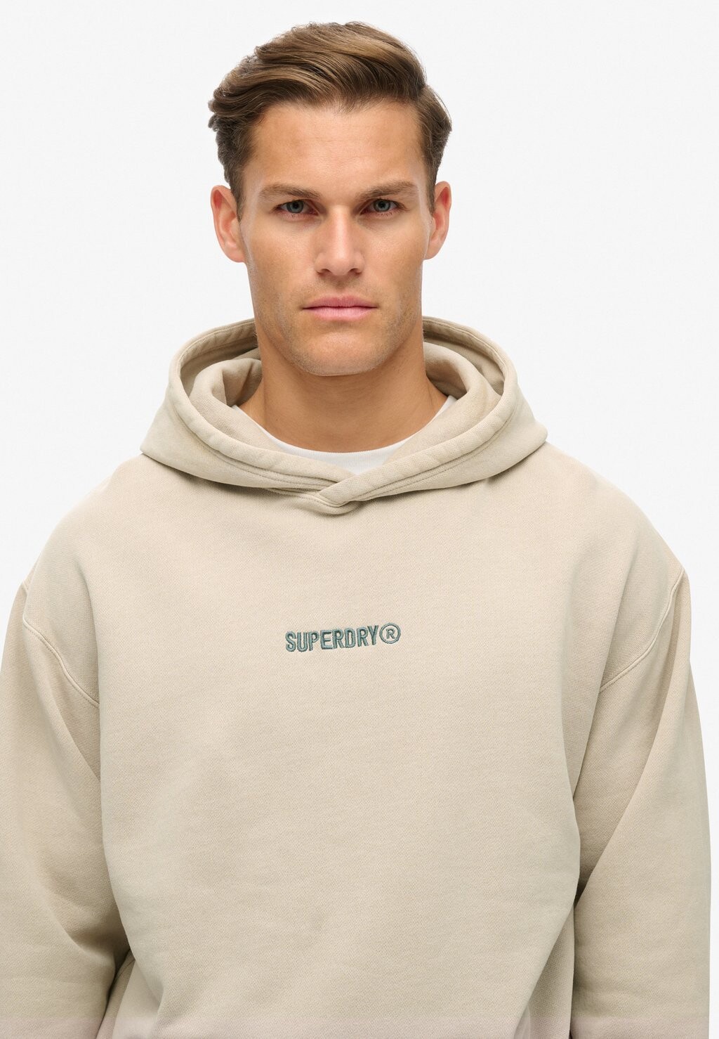 Толстовка с капюшоном Superdry, серый
