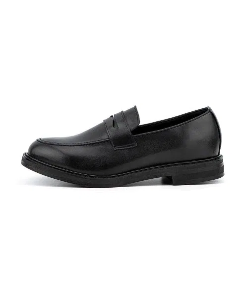 Мужские лоферы MIAMIPROJECT MF 3003 LIVERPOOL BASIC из искусственной кожи чёрные — фото 3