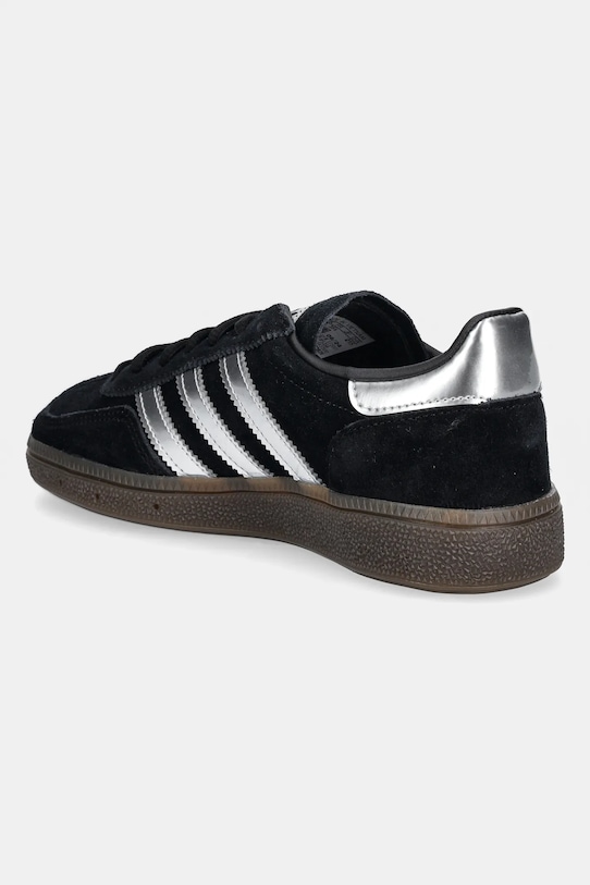 Замшевые кроссовки Handball Spezial Adidas Originals, черный — фото 3