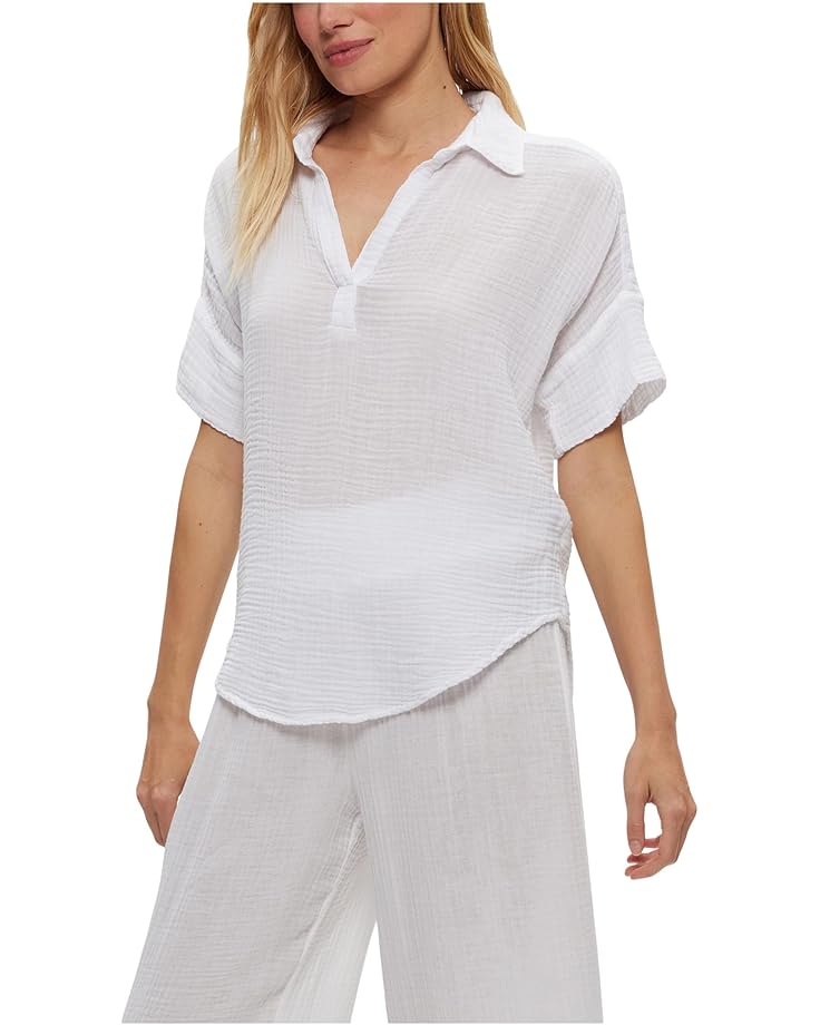 

Топ Michael Stars Gigi Popover Top, белый