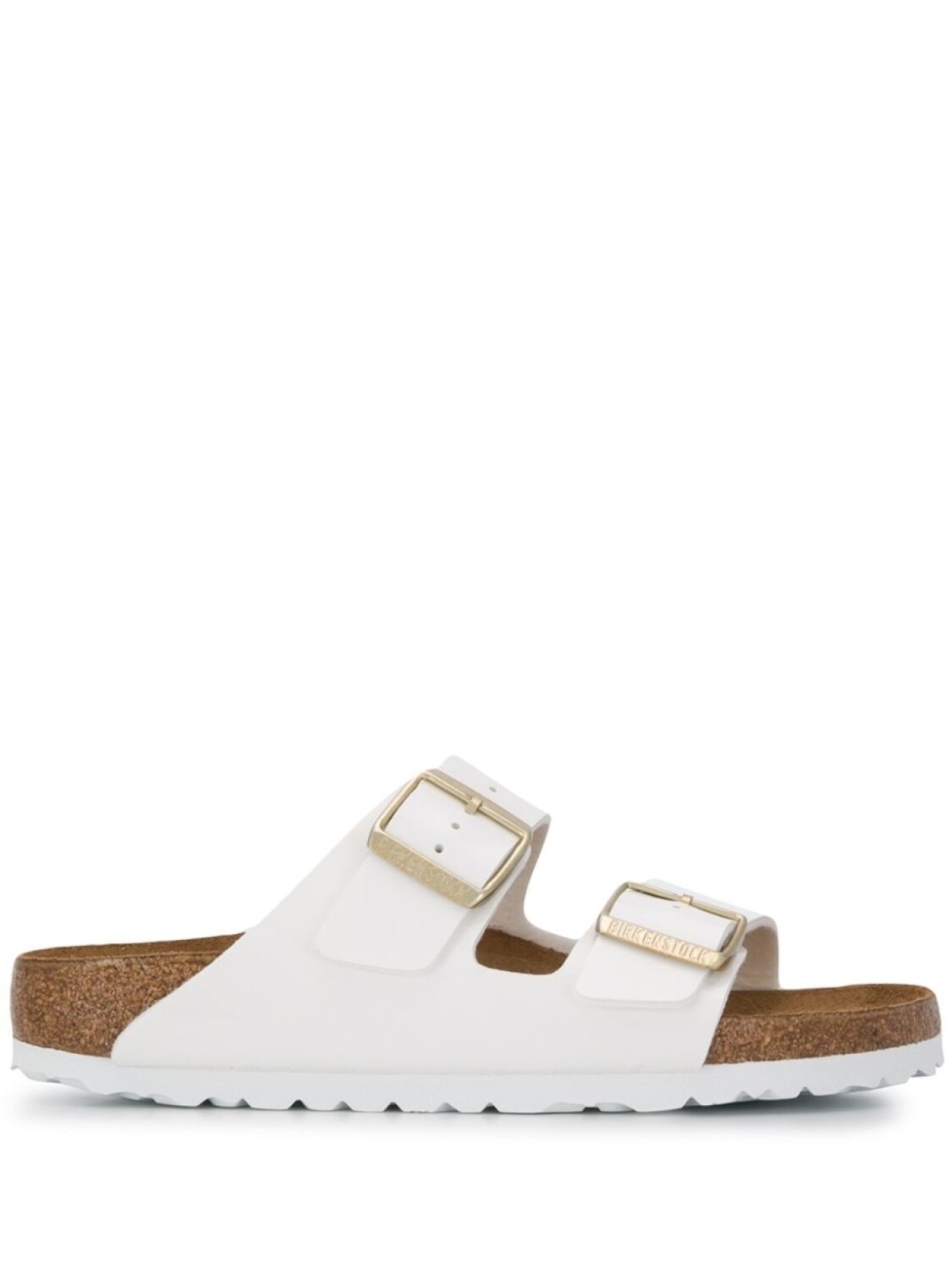 

Birkenstock сандалии Arizona с двумя ремешками, белый