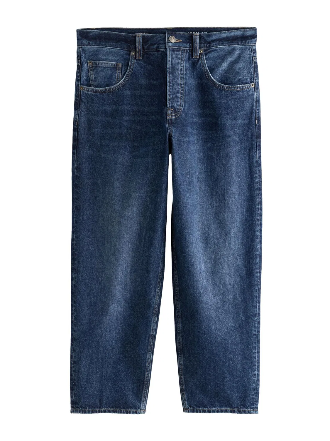 Джинсы Barrel Jeans 'Authentic' Next, Dark Blue
