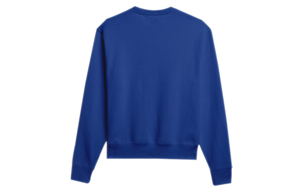 Толстовка originals loose sports couple style blue Adidas, синий — фото 2