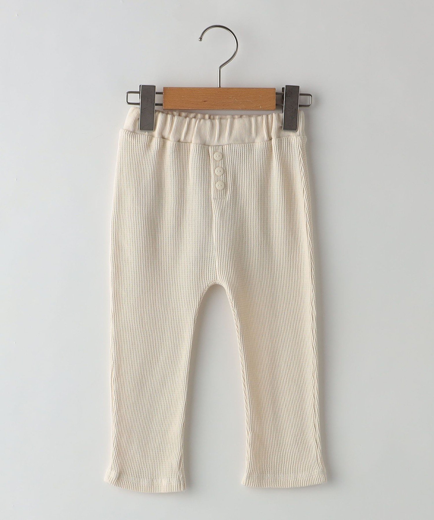 Детские шорты: 80-90 см / Вафельные штаны SHIPS KIDS, Off white