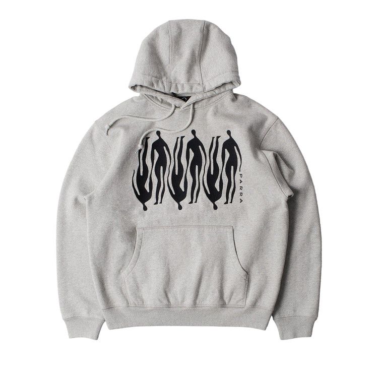 

Толстовка Parra Connected Guy Hooded Sweatshirt, Heather Grey