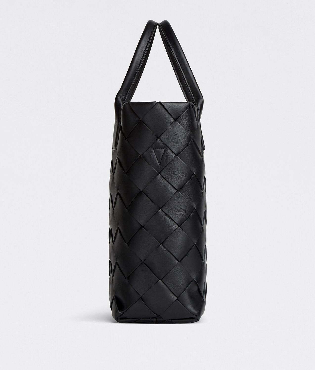 Maxi intreccio tote BOTTEGA VENETA, бассейн/черный — фото 2