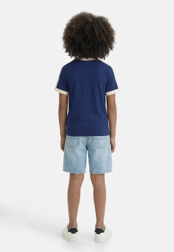Простая футболка Nike Sportswear, Midnight Navy/Soft Pearl/Midnight Navy/University Blue — фото 2