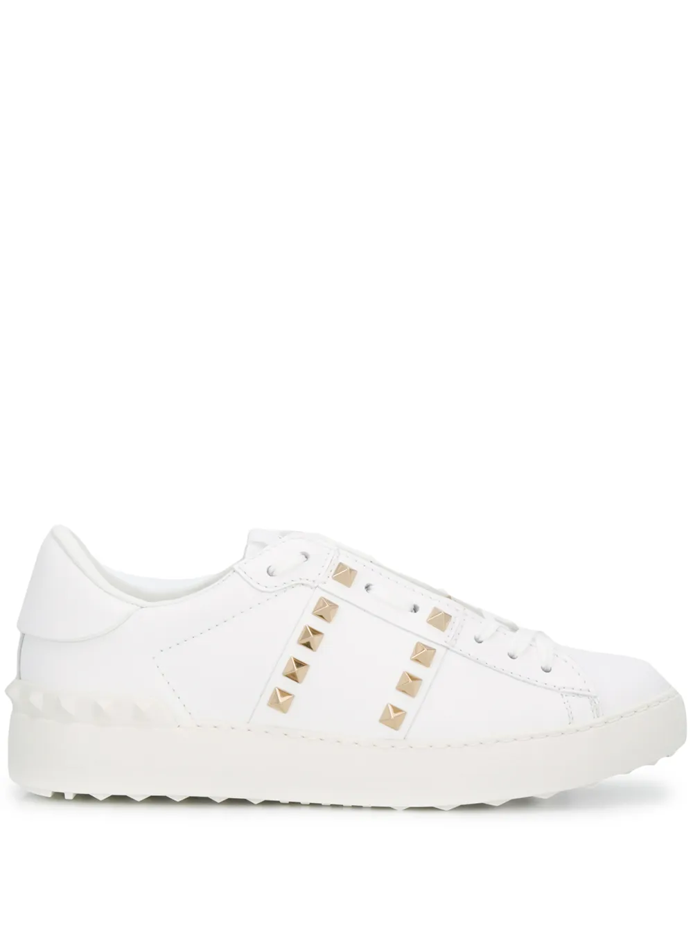 Кеды Rockstud Entitled VALENTINO GARAVANI, белый