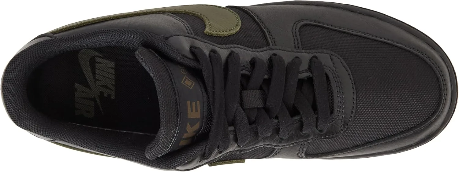 Мужские кроссовки Nike Air Force 1 Low Gore-tex, черный/хаки — фото 3