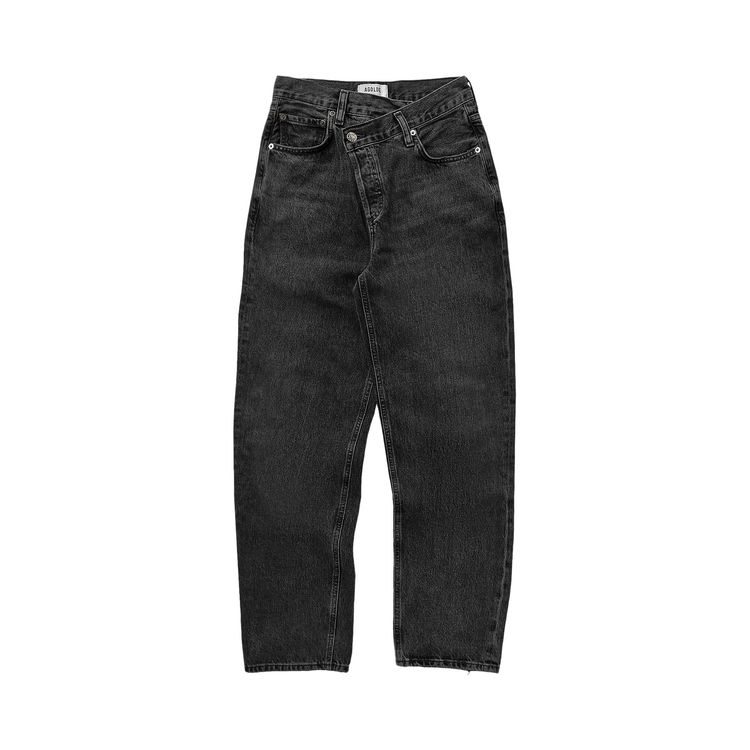 

Джинсы Agolde Criss Cross Jean Shambles, черный