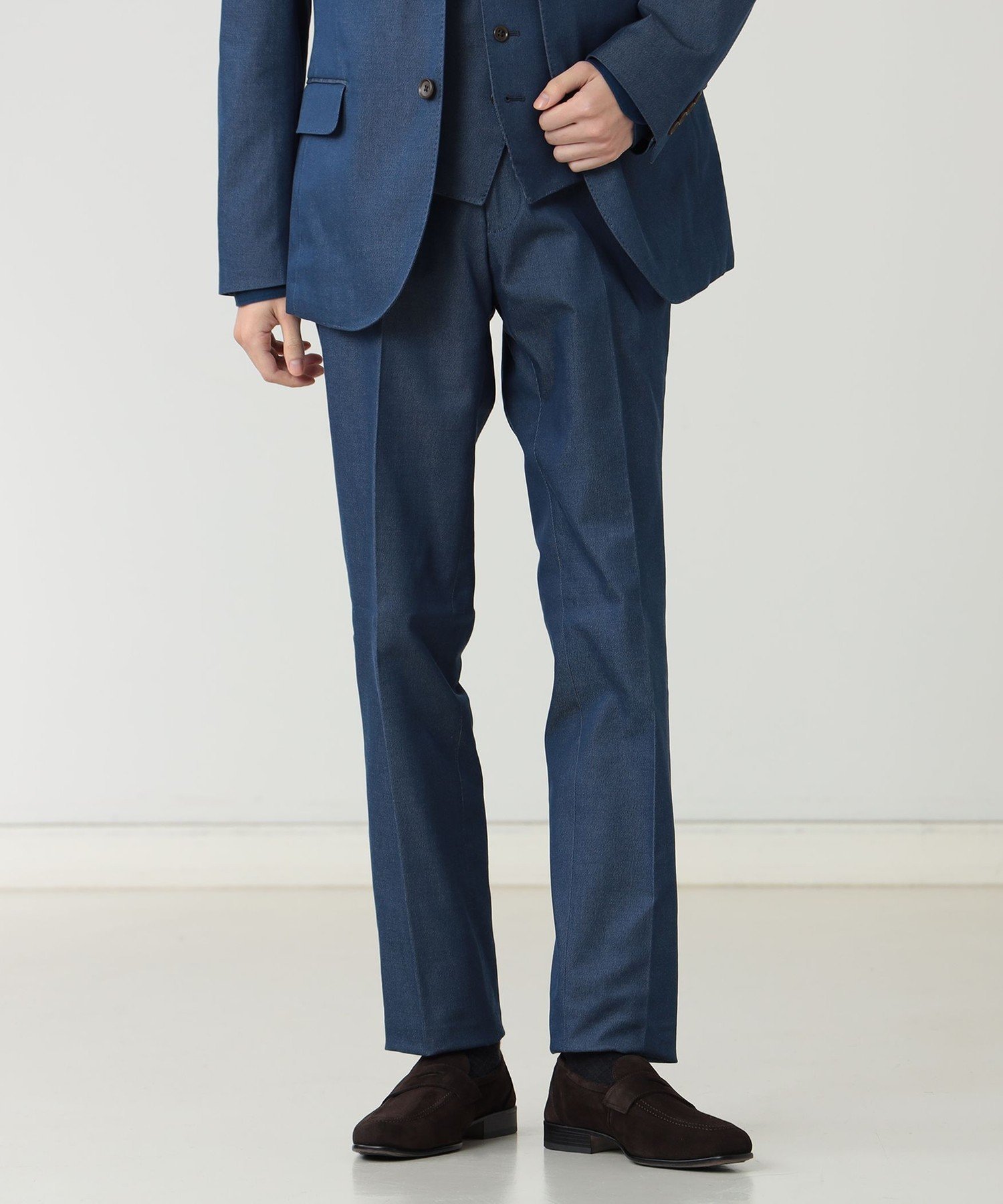 Лоферы Flex BEAMS HEART MEN, BROWN SUEDE — фото 2