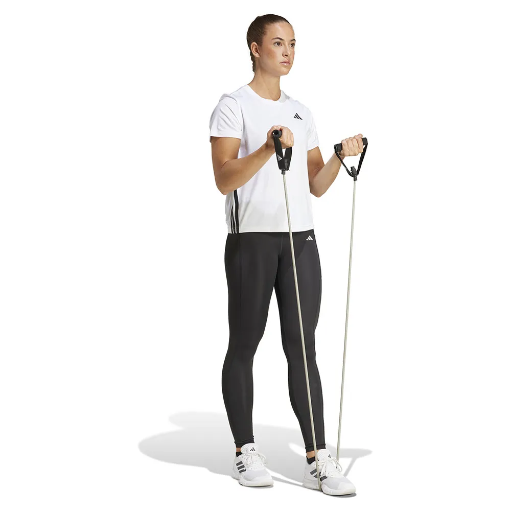 Футболка с коротким рукавом спортивная adidas Train Essentials 3 Stripes Workout, белый — фото 3