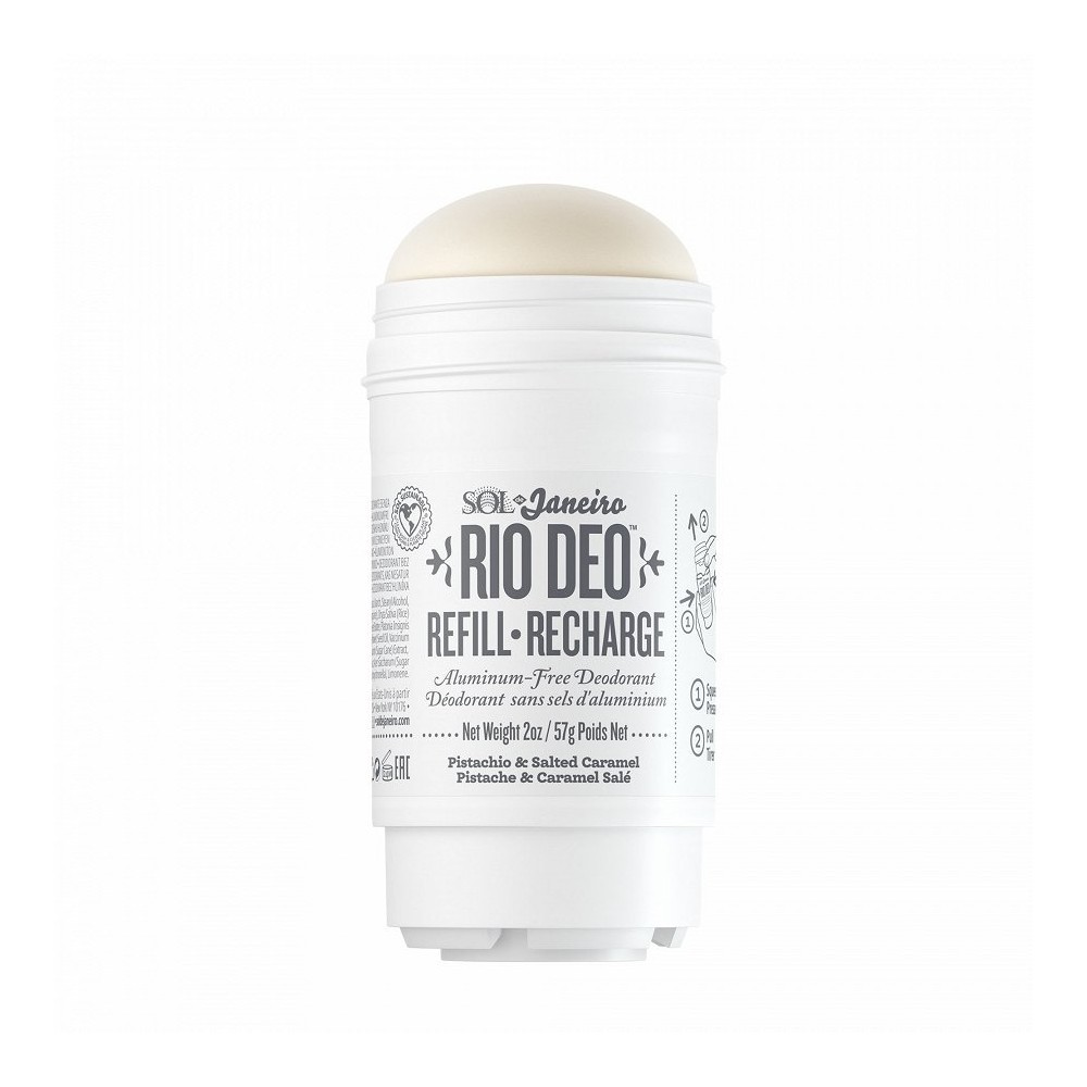 

Дезодорант bum bum rio deo pistachio & salted caramel Sol De Janeiro, вес 57 гр.- refill