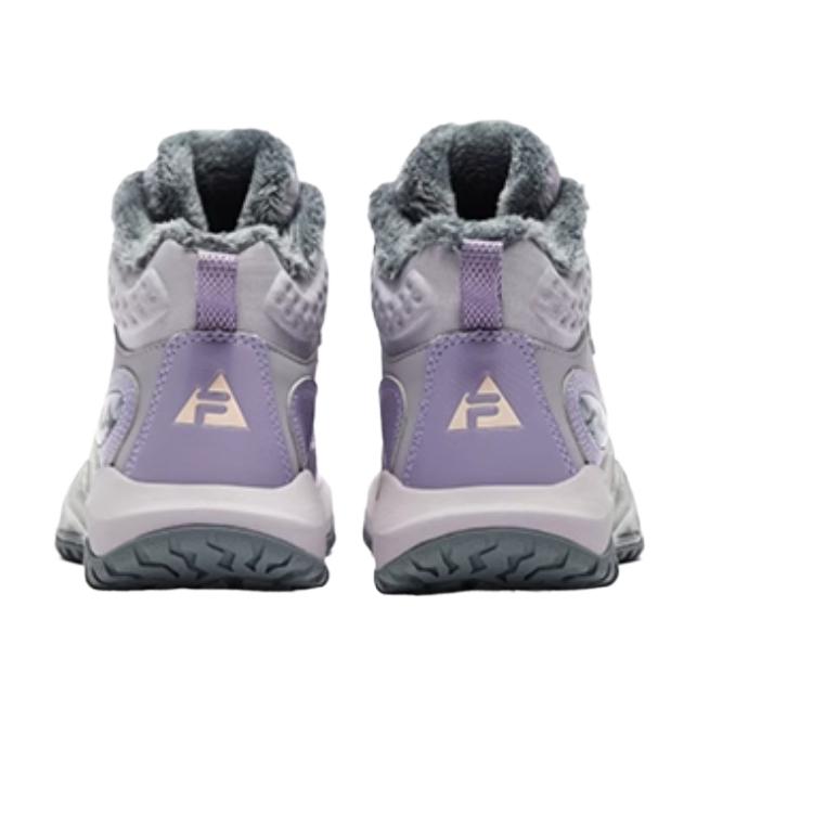 FILA KIDS Детские ботинки BOA Slip-Warm Support с высоким берцем, фиолетовые, дымчато-серые, для подростков — фото 3