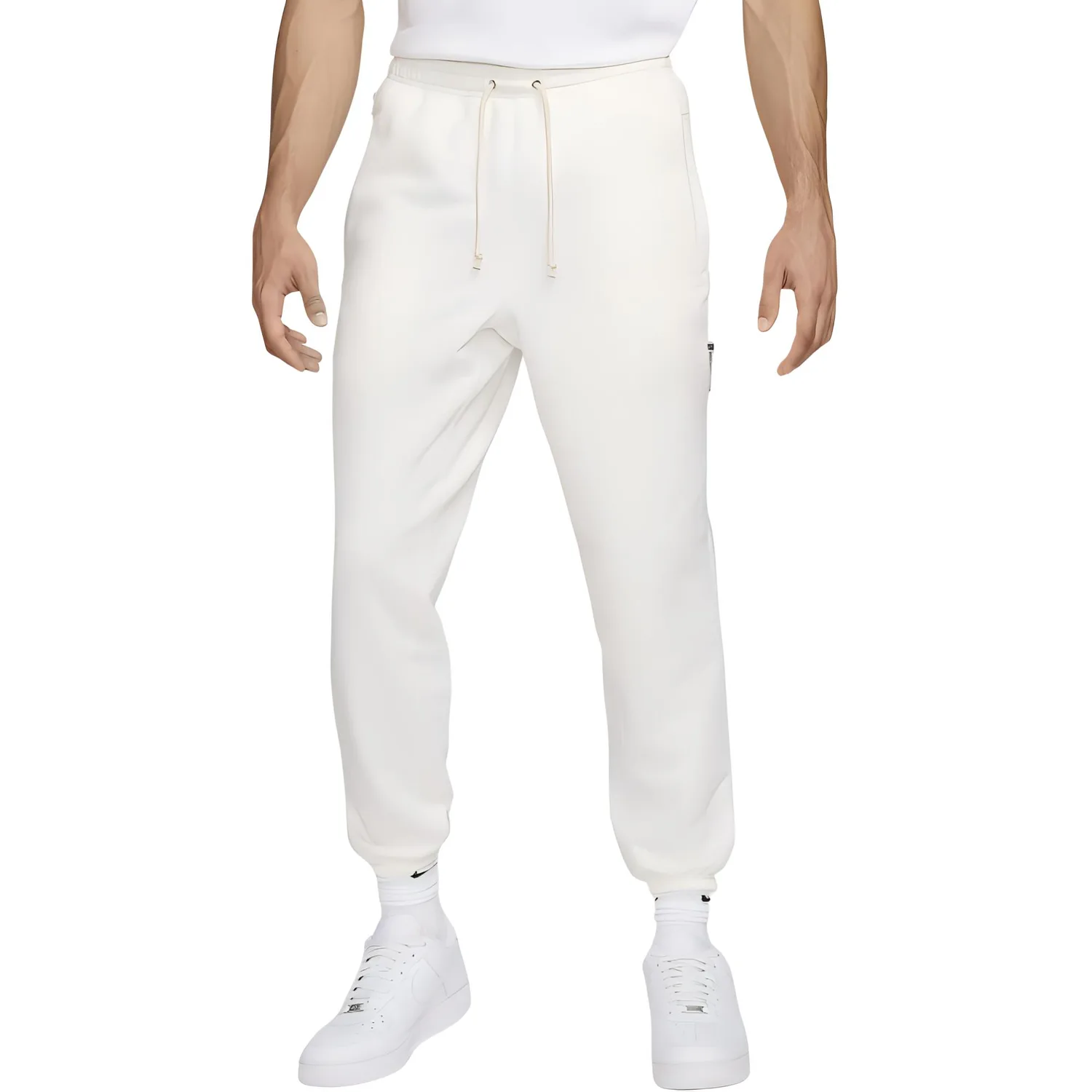 Мужские баскетбольные штаны dri-fit Nike, светло-айвори