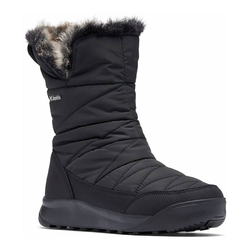 Женские зимние ботинки Columbia Minx V стеганые на молнии, черный