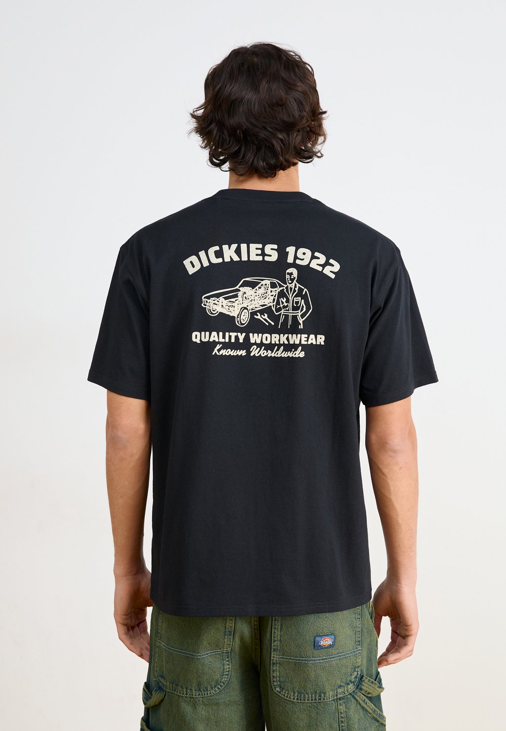 

Рубашка с принтом MECHANIC TEE Dickies, черный