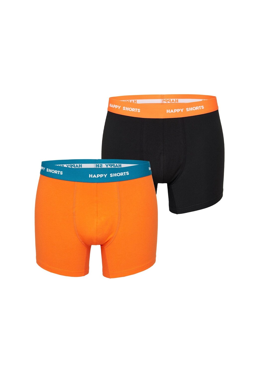 

Трикотажные трусы в стиле ретро HAPPY SHORTS, цвет Orange Black Herren