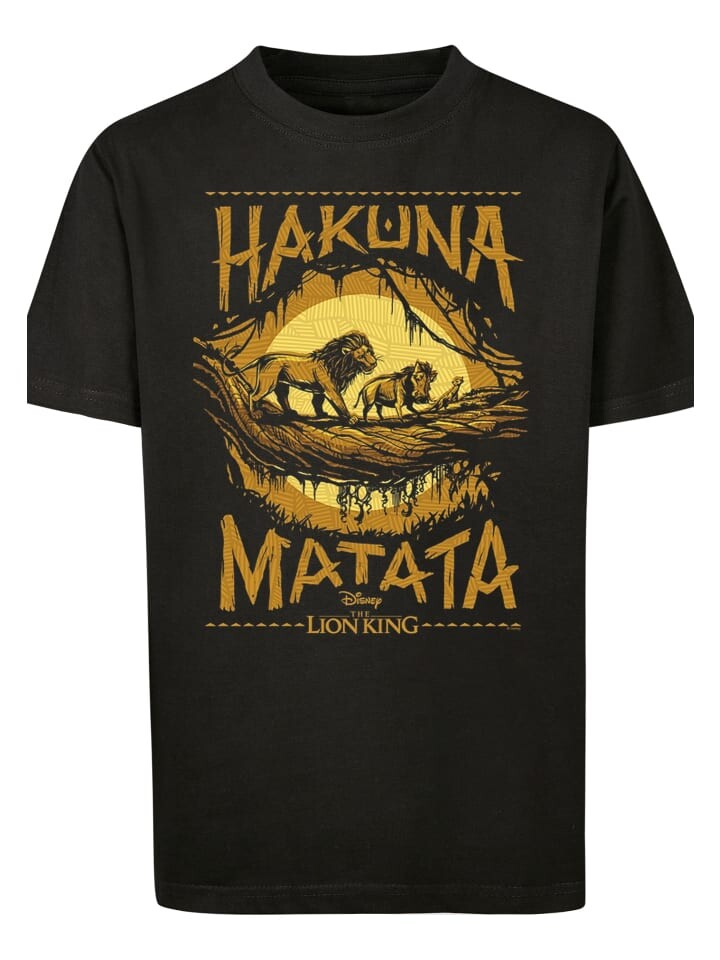 

Футболка F4NT4STIC König der Löwen Hakuna Matata, черный