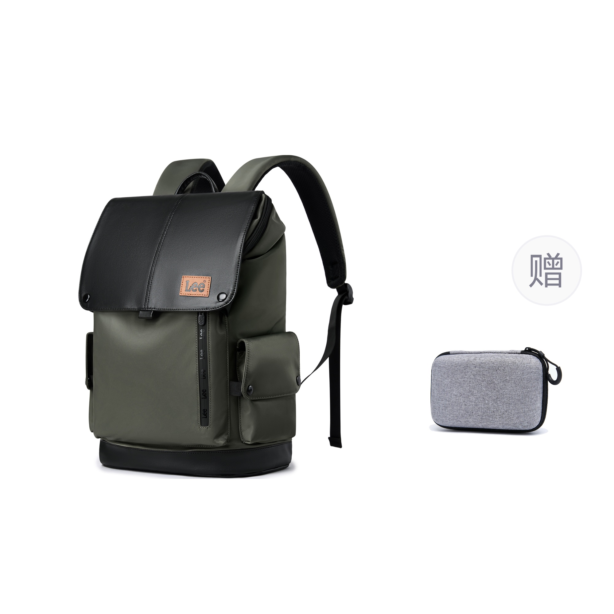 

Lee Оксфордский облегченный рюкзак унисекс хаки джаспер, Jasper[Fits 15.6-Inch Laptops]