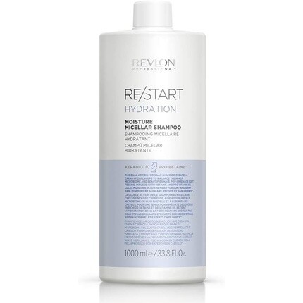 

Re/Start Hydration Moisture Мицеллярный шампунь 1000 мл, Revlon