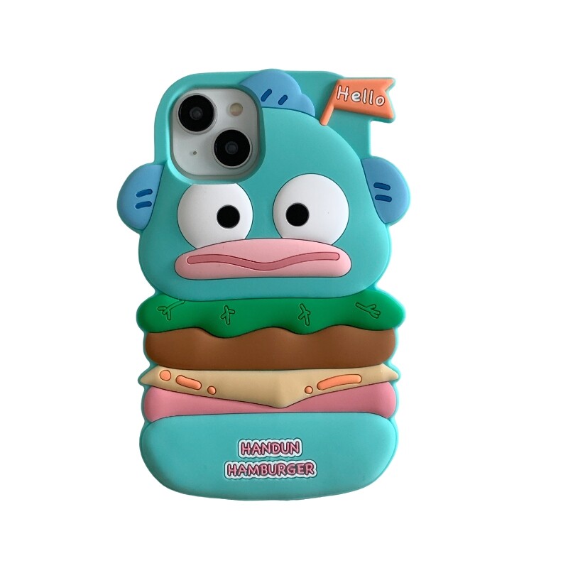

Чехол для телефона Baohuguang Bao Huguang, Ugly Fish Burger|Silicone anti-fall