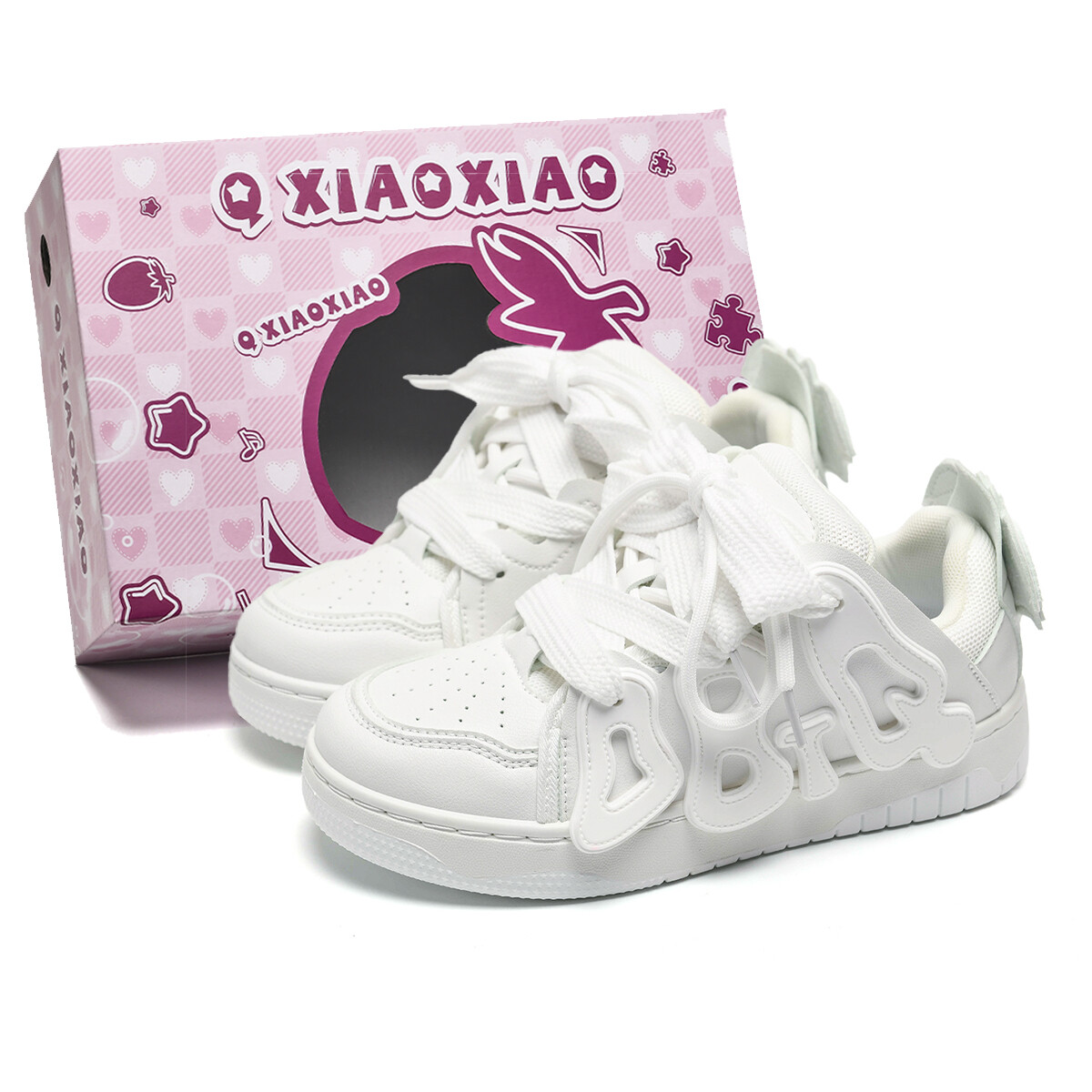 

Кроссовки Circle small Skateboarding Shoes Women's Low-top, белый