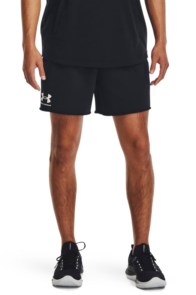 

Спортивные шорты Rival Terry с завязками Under Armour, черный