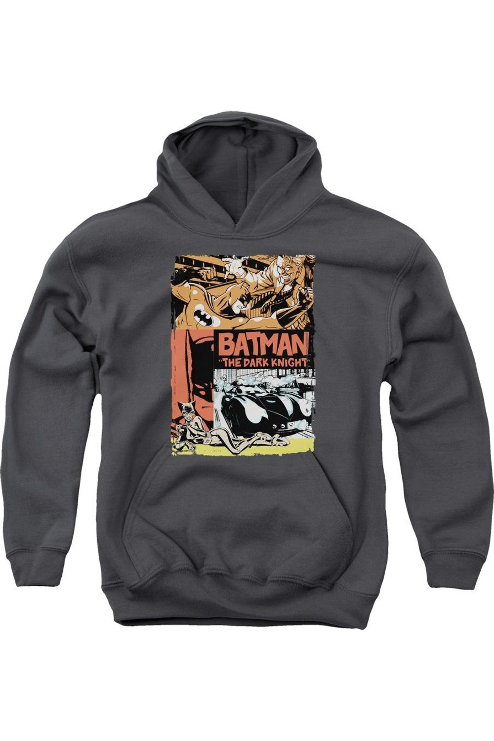 

Батмен худи с постером из старого фильма Gildan, Charcoal