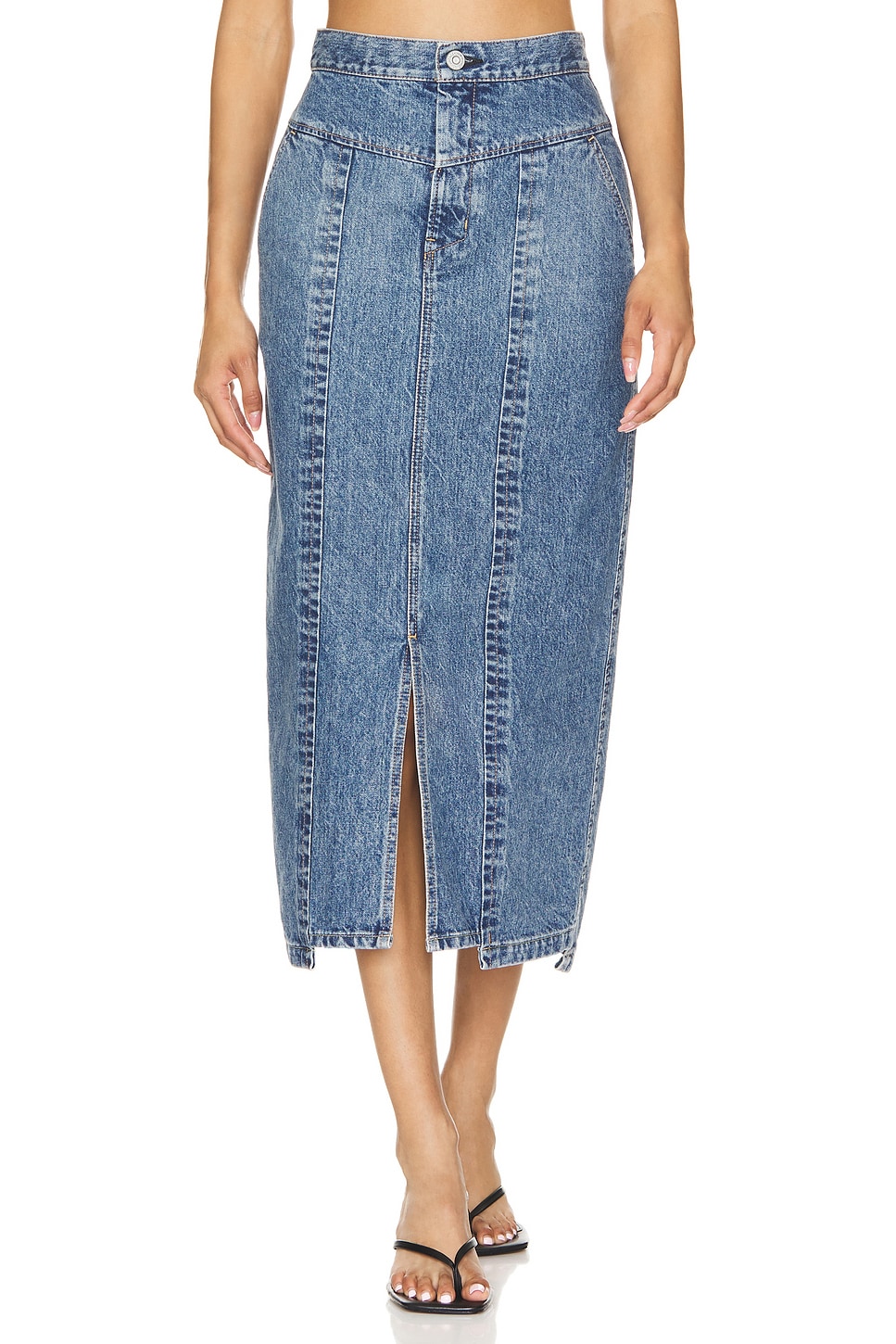 

Юбка кловернук Moussy Vintage, синий