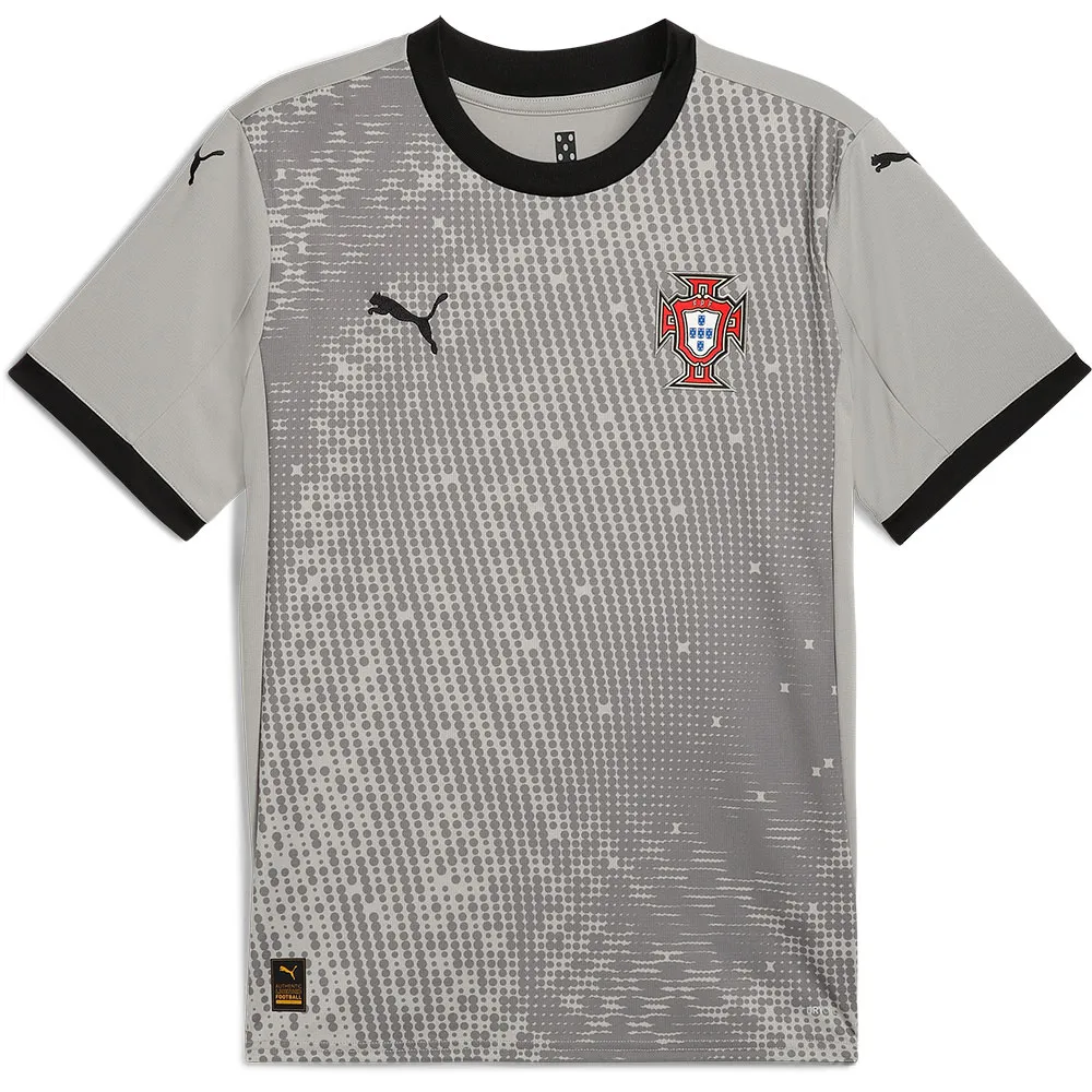 

Футболка с коротким рукавом Puma Portugal 24/25 Replica goalkeeper home, серый