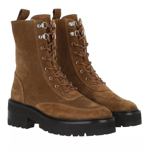 

Сапоги suede leather boots The Kooples, коричневый