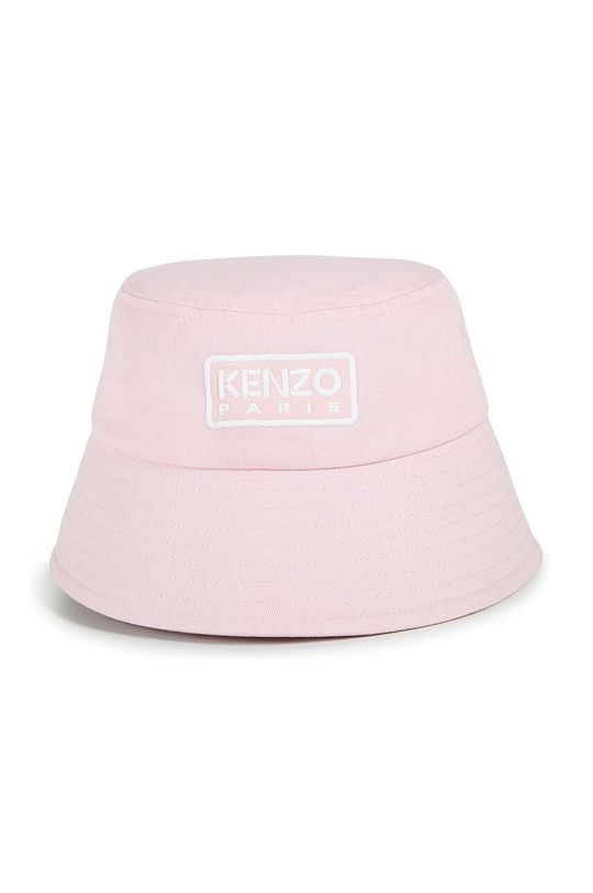 

Детская хлопковая шапка Kenzo, розовый